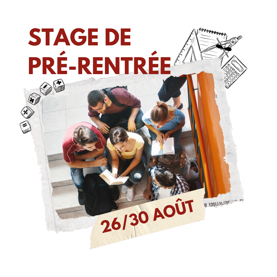 Stage de Pré-Rentrée