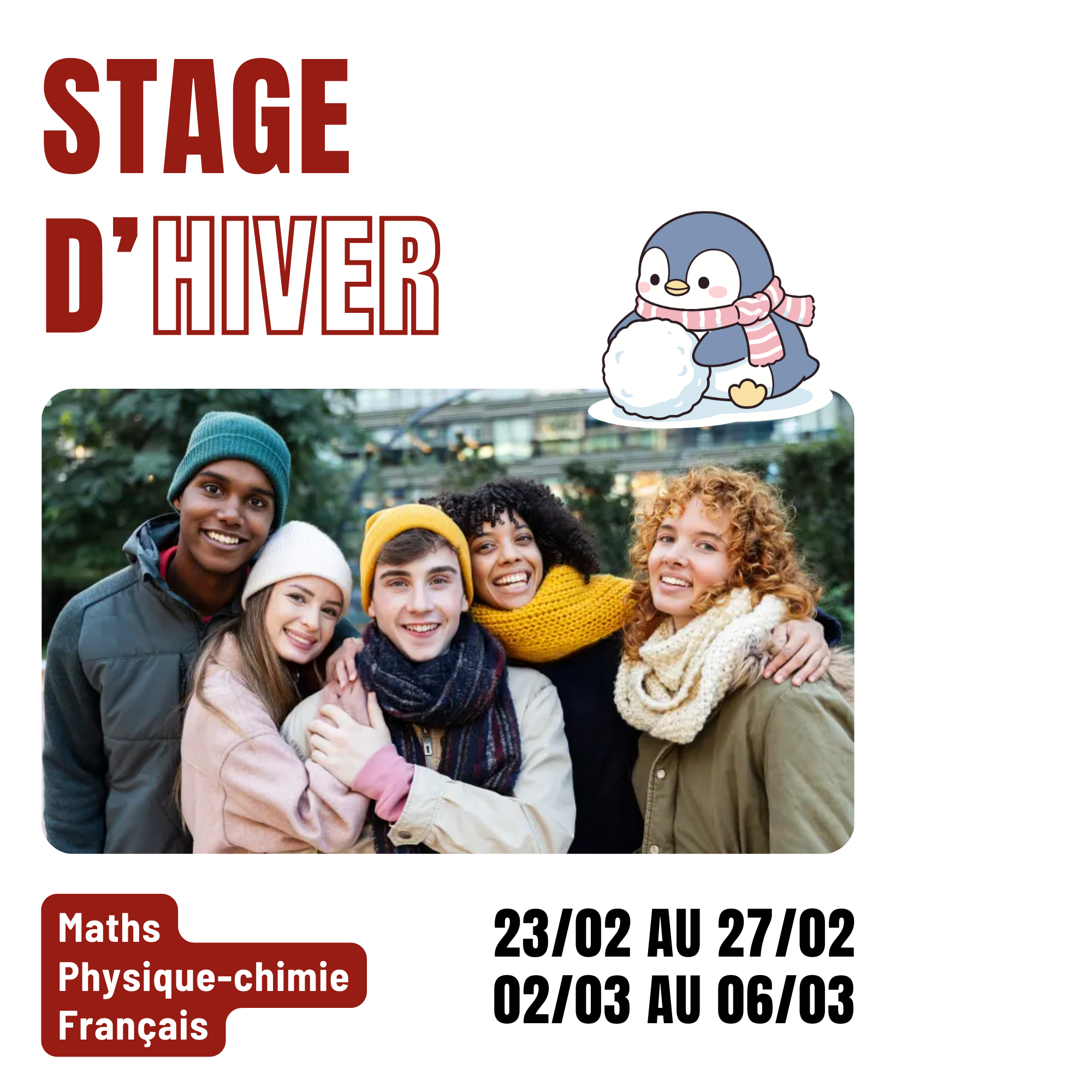 Stage d'Hiver 2026